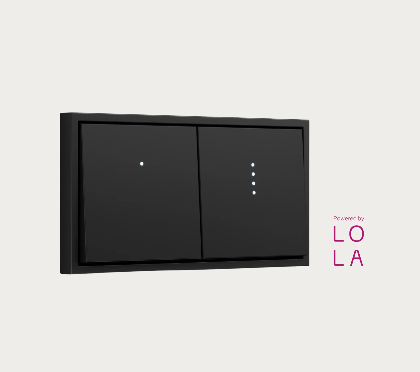 Mecanismo Simon 360 Powered by LOLA en pared